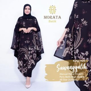 sawunggalih kaftan abaya pakaian baju gamis dress syari longdress maxy maxi batik solo jumbo big all