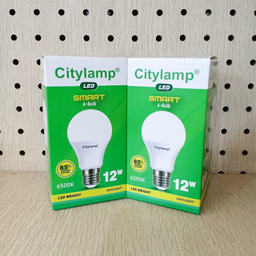 Lampu LED 12W CityLamp Smart Bulb 12 Watt Cahaya Putih