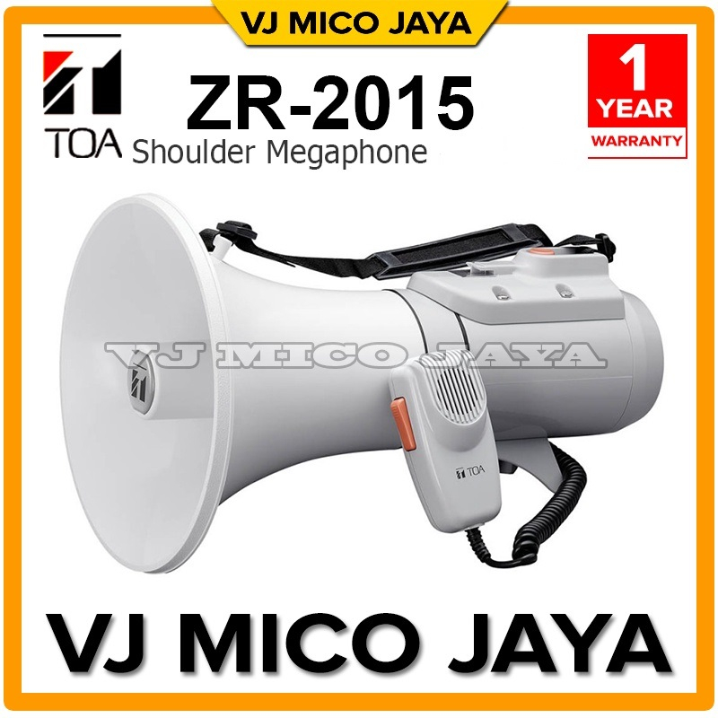 TOA ZR-2015S Megaphone TOA Tanpa Sirine