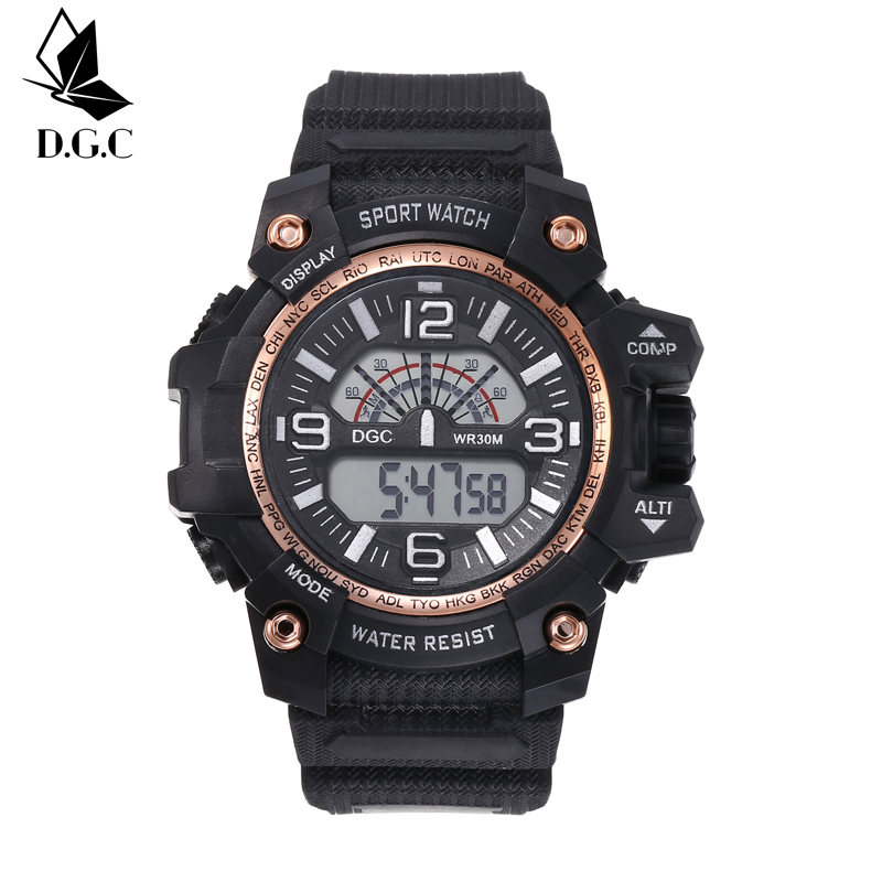 COD Jam Tangan Sport Digital Rubber Untuk Wanita Dan Pria Fashion Gaya Korea Import M196