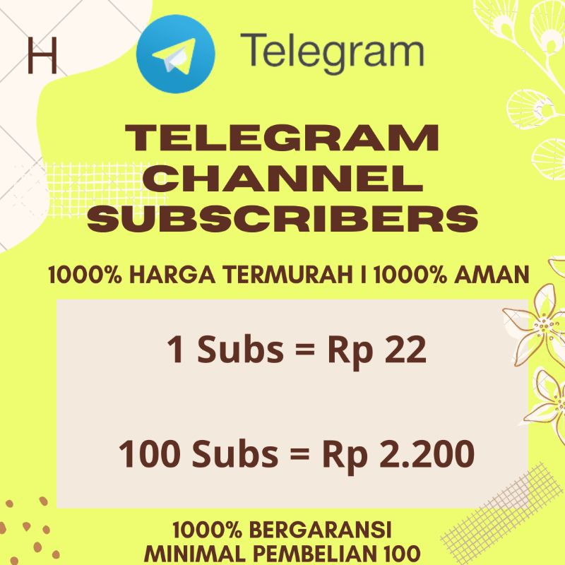 PENAMBAH MEMBER SUBSCRIBERS SUBSCRIBER SUBS SUB CHANNEL TELEGRAM TELE GRAM ANGGOTA GARANSI PERMANEN