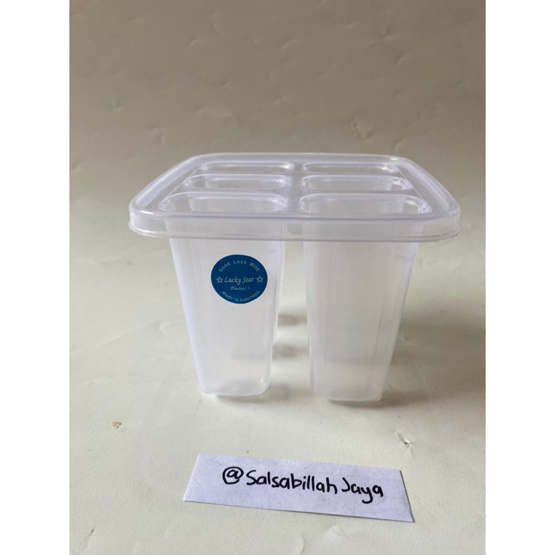 Cetakan Es 6 Stik 2031 Lucky Star Pencetak Es Krim Ice Cream Puding