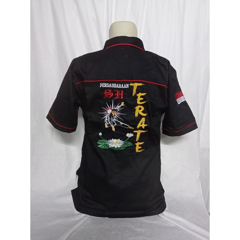 KEMEJA PSHT SATU ABAD--KEMEJA PSHT BORDIR-KEMEJA PSHT TERBARU -KEMEJA SATU ABAD PSHT-HEM BORDIR PSHT