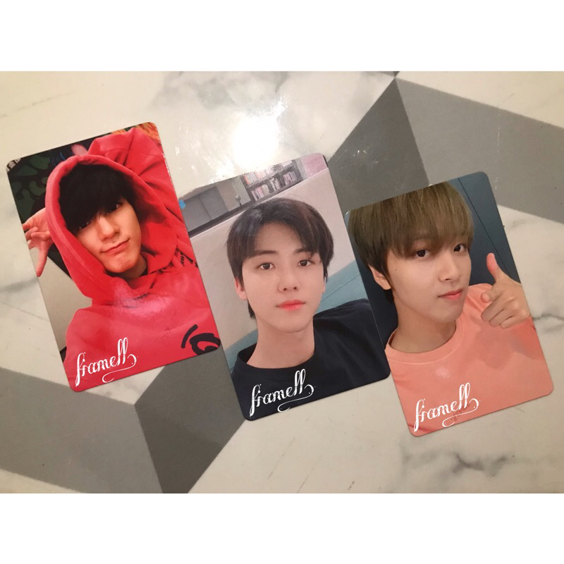 PHOTOCARD JENO HAECHAN JAEMIN NCT DREAM HELLO FUTURE BENEFIT YIZHIYU ROUND 2