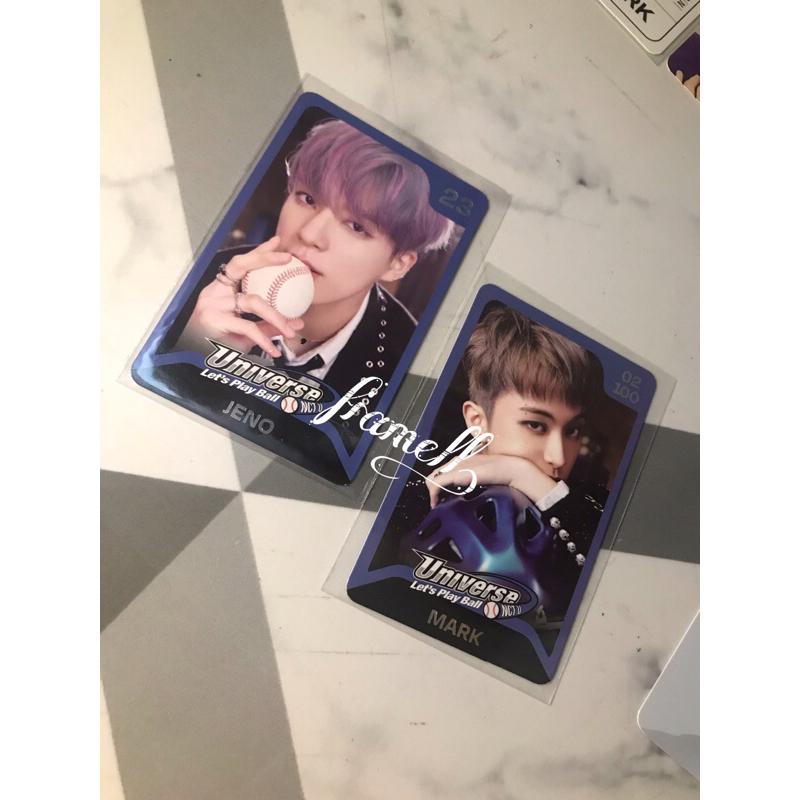 [SET] PHOTOCARD MARK JENO NCT U UNIVERSE PLAYBALL