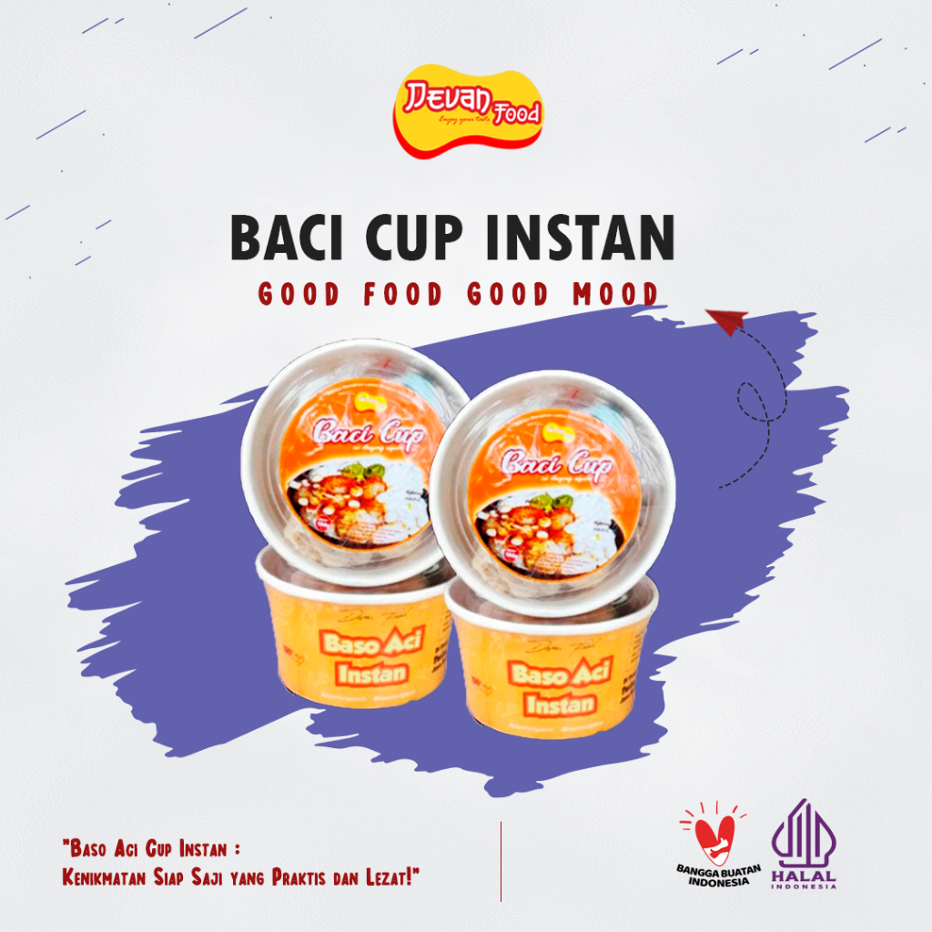 

Devan Food-Baci Cup isi Jando