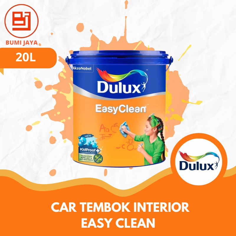 cat tembok interior dulux easy clean 20 ltr