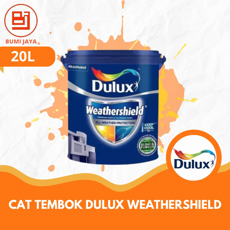 Cat Tembok Dulux Weathershield 20 ltr