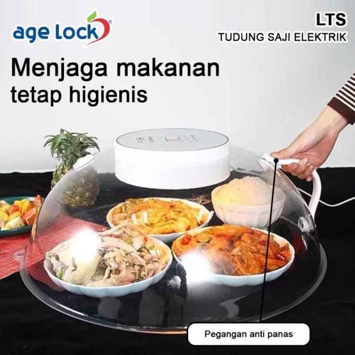 Tudung Saji Pemanas Makanan Elektrik Age Lock LTS 40