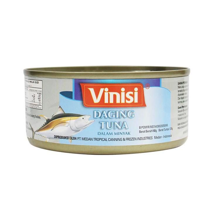 

Vinisi Chunk Light Tuna 160gr / Tuna Kaleng Exp Panjang