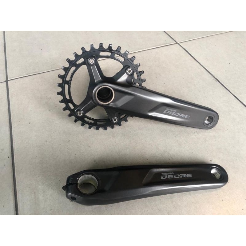 Crank Set Shimano Deore FC M5100 Single Speed MTB 32T