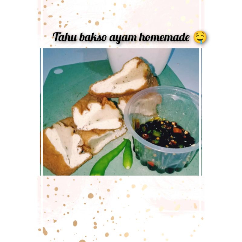 

Tahu bakso ayam