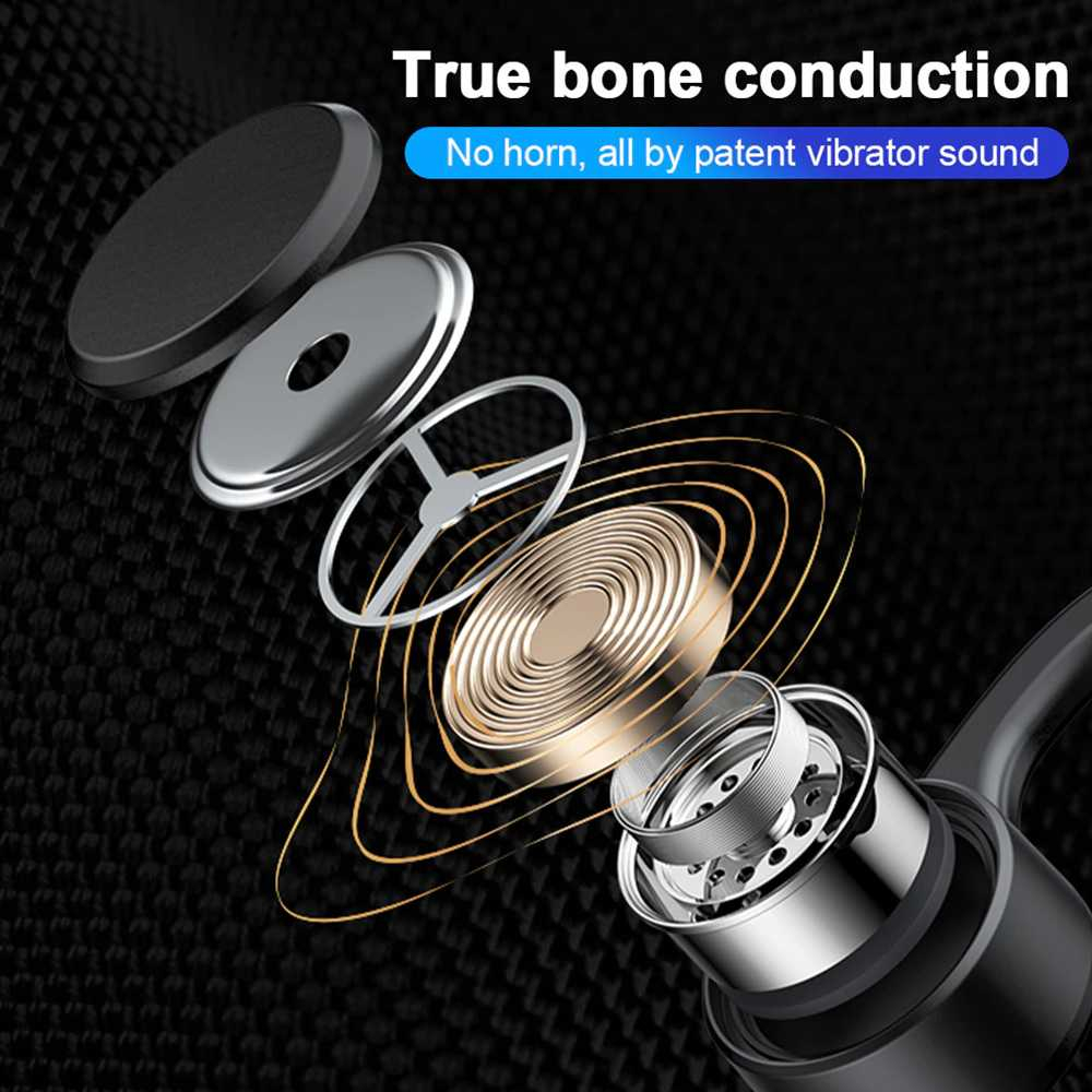 Wireless Bone Conduction Earphones Bluetooth 5.0 Waterproof X4