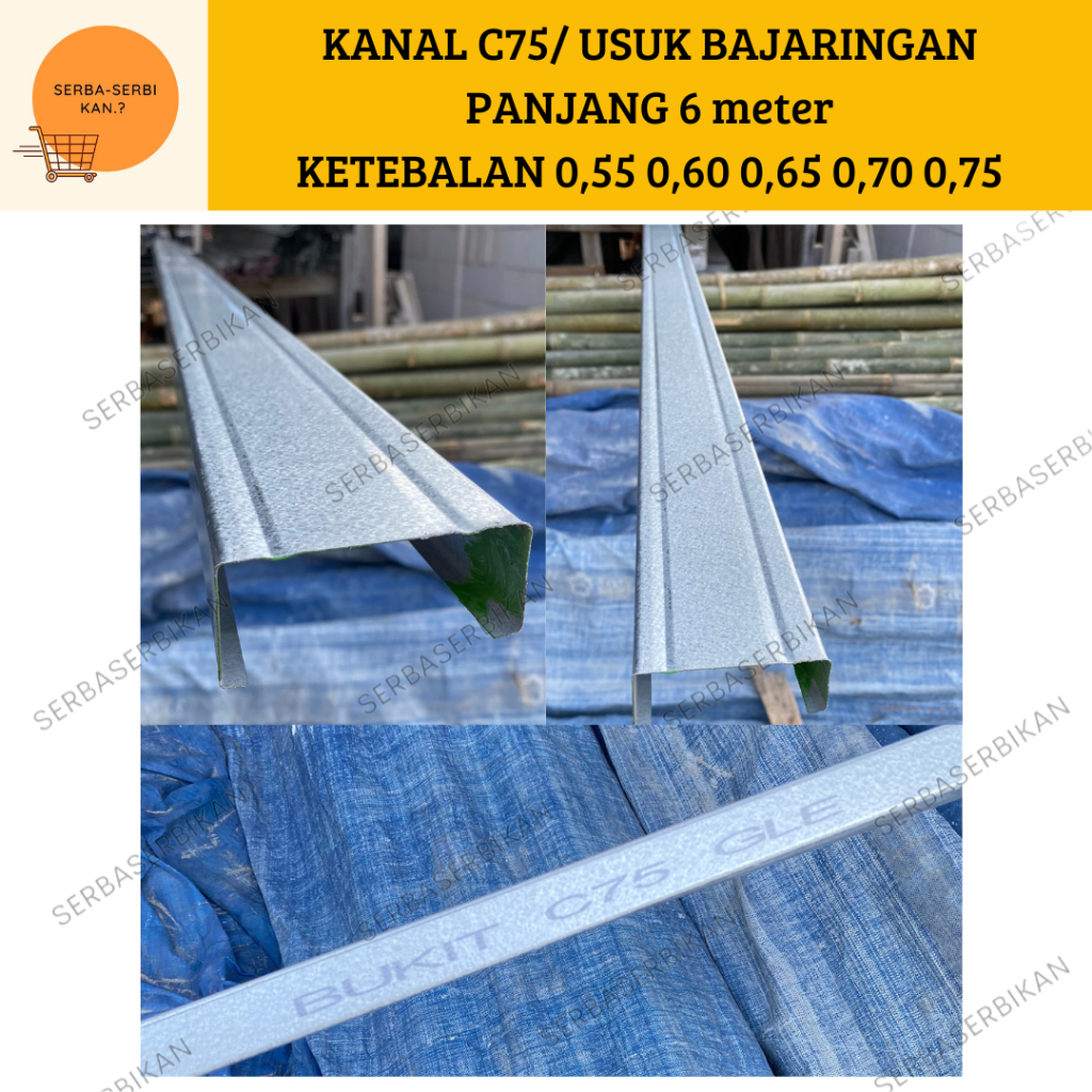 KANAL C 75 USUK BAJA RINGAN