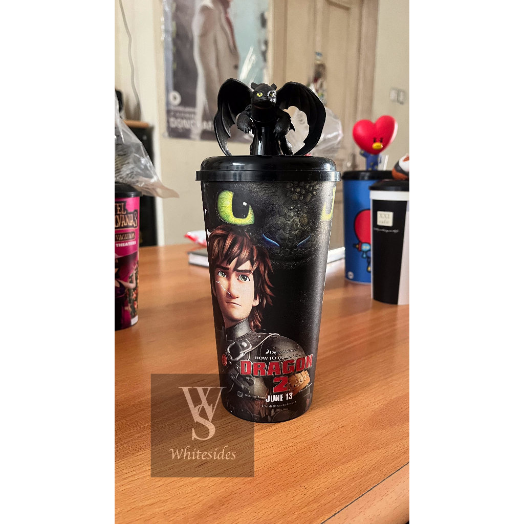 Toothless - How To Train Your Dragon 2 XXI Tumbler Topper Cineplex CGV
