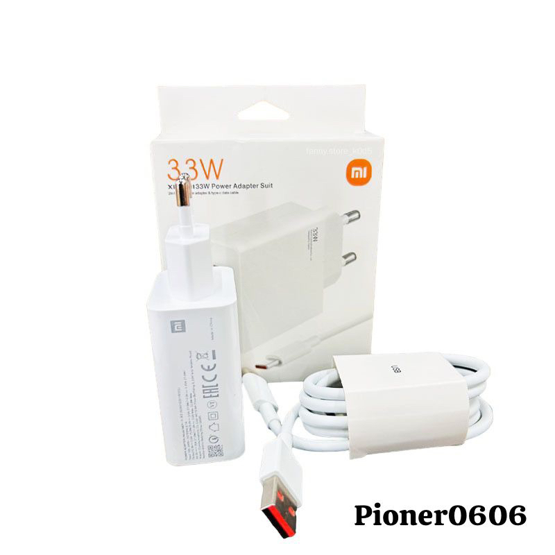 Xiaomi Charger Xiaomi Original 100% Fast Xiaomi TYPE C Charger Xiaomi 33 Watt Original charger