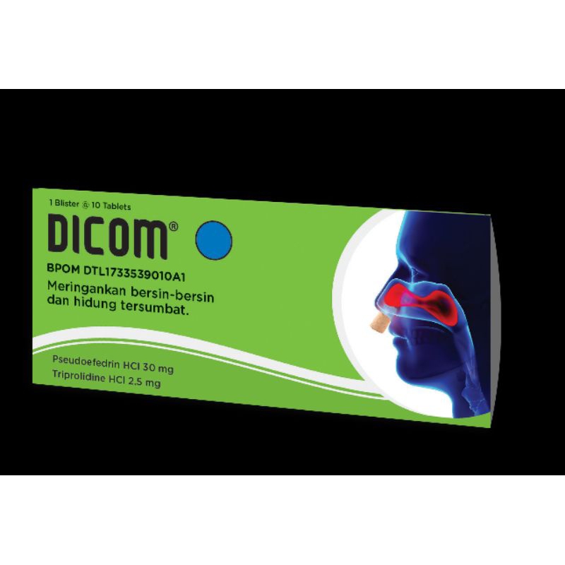 Dicom untuk Flu berat 10 Tablet