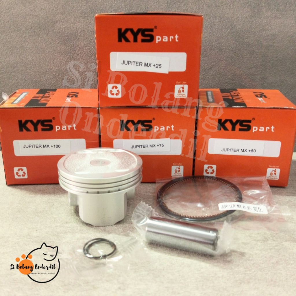 PISTON KIT JUPITER MX 135 LAMA/ MX NEW KYS PART MURAH BERKUALITAS
