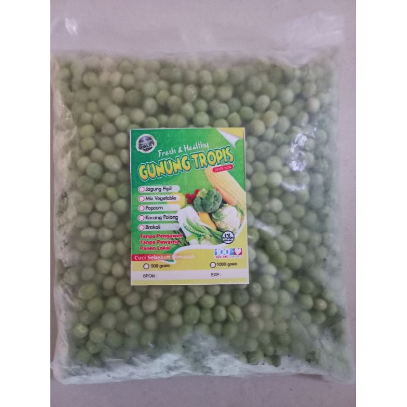 

Kacang Polong / Green Peas 500 gr