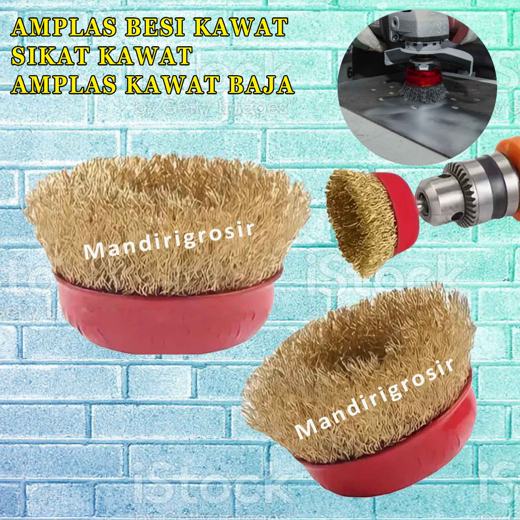 Amplas Besi Kawat * Sikat Kawat Gerinda * Amplas Kawat Baja