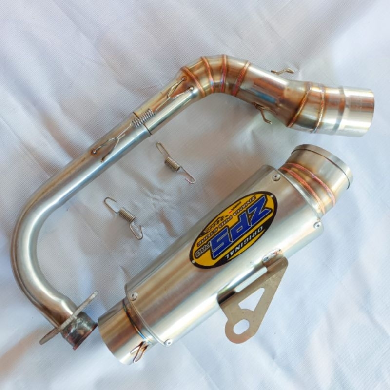 kenalpot racing zps pro original tipe jrm all matic beat Scoopy genio Vario Mio Fino X-Ride nmax aer