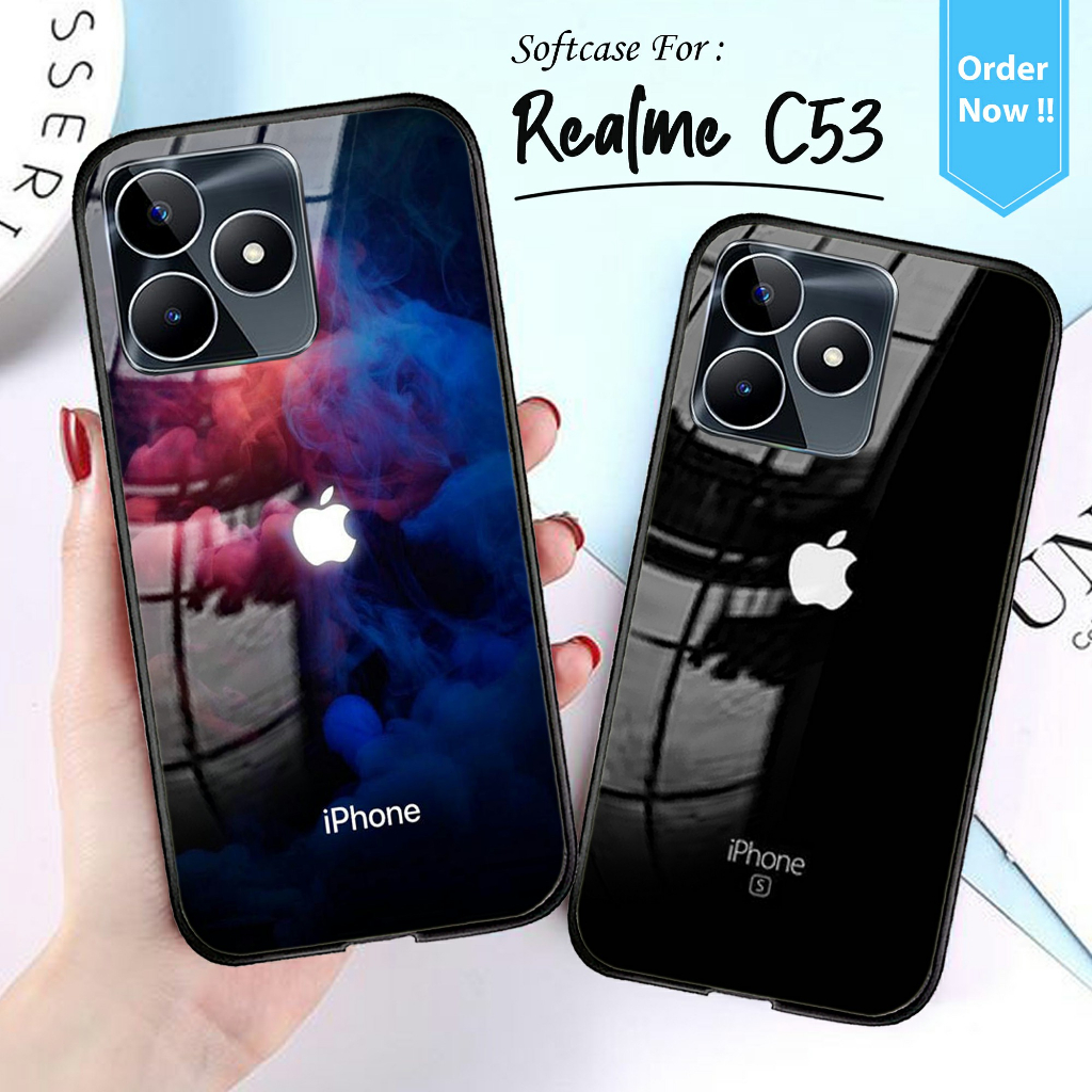 Softcase REALME C53 - Softcase Glass Realme C53 [H220] - Casing Realme C53 Terbaru - Case Realme C53
