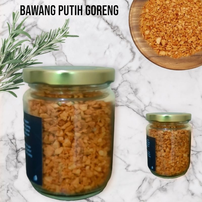 

bawang putih goreng cincang/ bawang goreng asli bawang goreng tanpa tepung/ bawang goreng premium