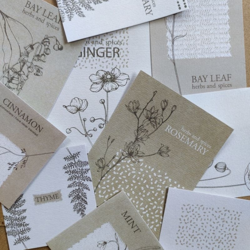 

10 lembar Kertas Deco Note Paper "As Promise" vintage jurnal [ Ridhl Stuff ]