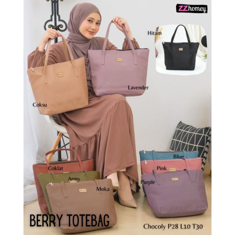 Berry totebag by zz homey READY STOCK