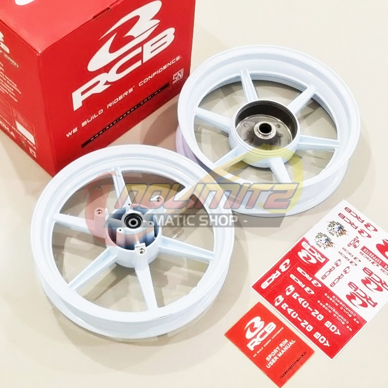 Velg RCB Racing Boy SP811 White Yamaha Aerox 155