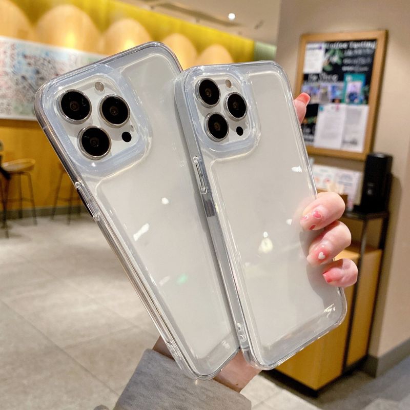 IPHONE XR Softcase Bening transparan AIRBAG+Pelindung kamera