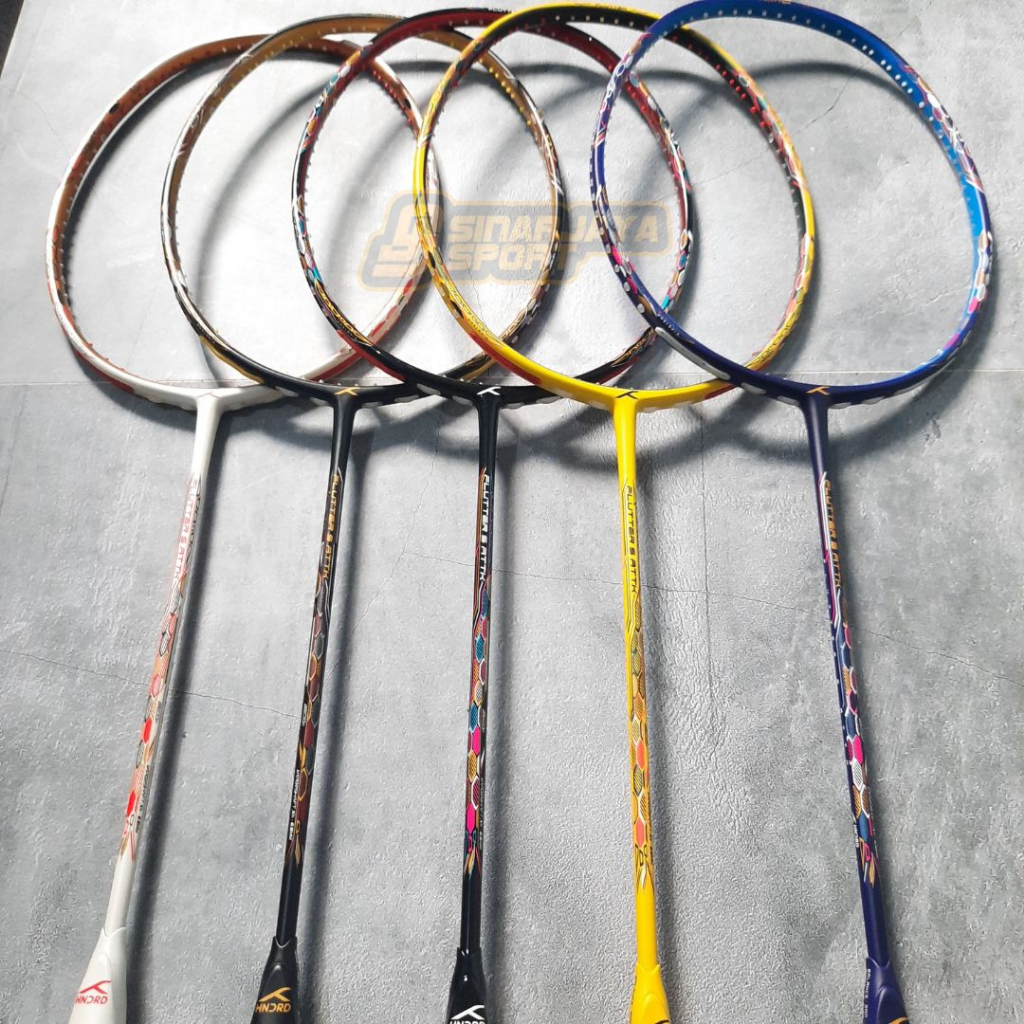 Hundred Flutter S Attack Original Raket Badminton Bulutangkis