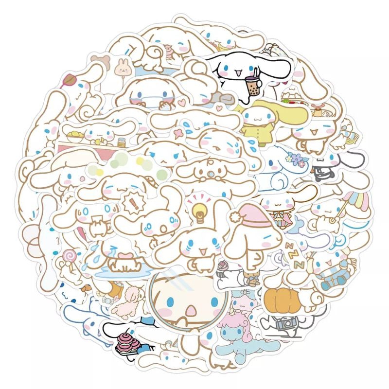 

[1PCS] RANDOM stiker cinnamoroll sanrio lucu scrapbook dekorasi aesthetic