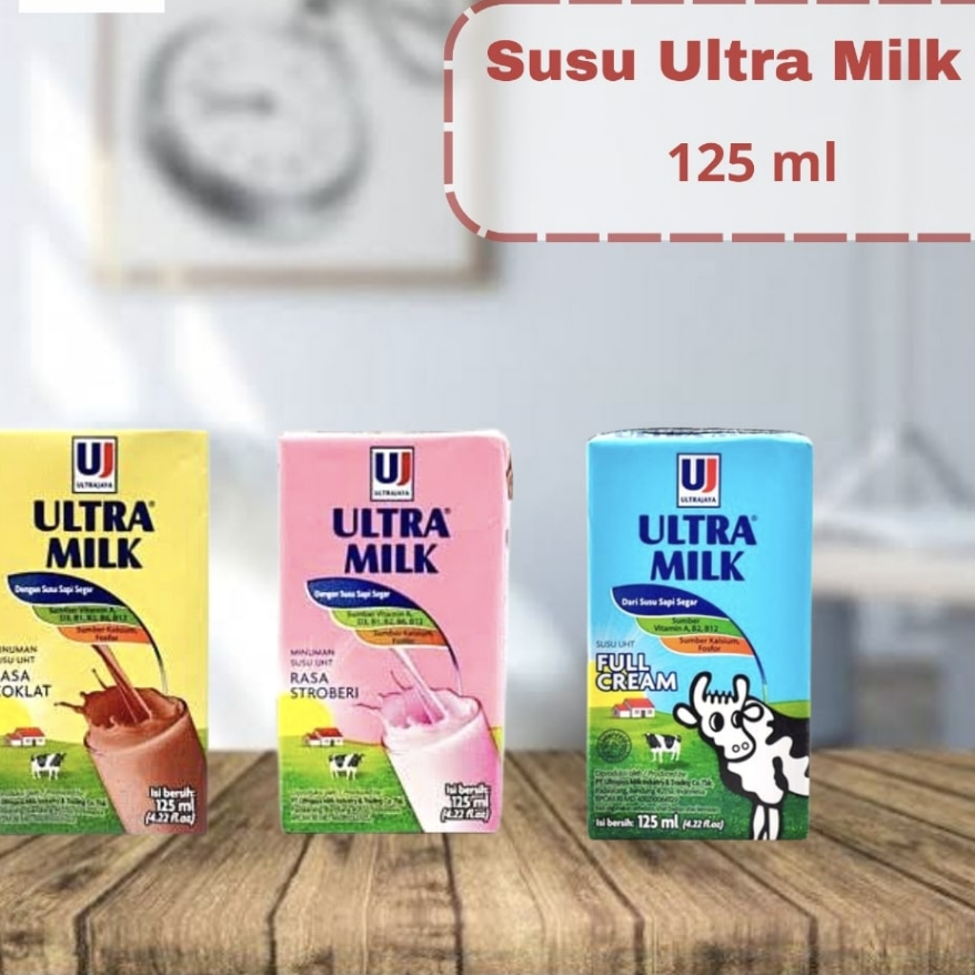 Susu Ultra milk 125ml 1 dus