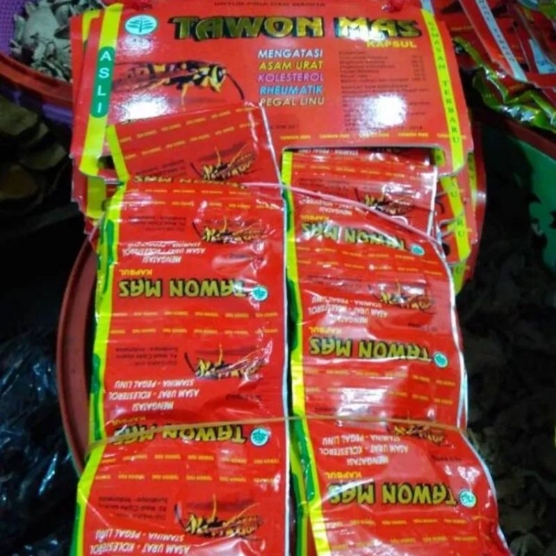 TAWONMAS - KAPSUL TAWON MAS ASLI ASAM URAT-
