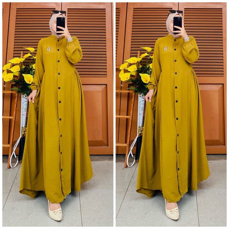 Gamis Crinkle JUMBO Ld 120