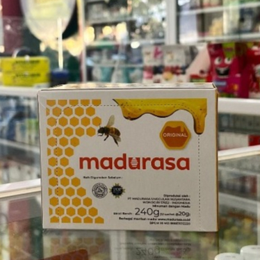 

MADURASA ORIGINAL BEVERAGES WITH HONEY 12 SACH #MADU SACHET #MADU ASLI