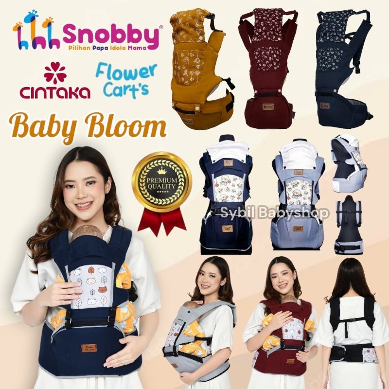 Gendongan Bayi Snobby Cintaka Baby Scots Baby Joy HIPSEAT 6 Posisi Gendongan Duduk