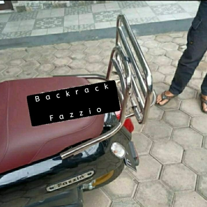 Aksesoris Backrack Yamaha Fazzio.Rak Sandaran yamaha fazzio