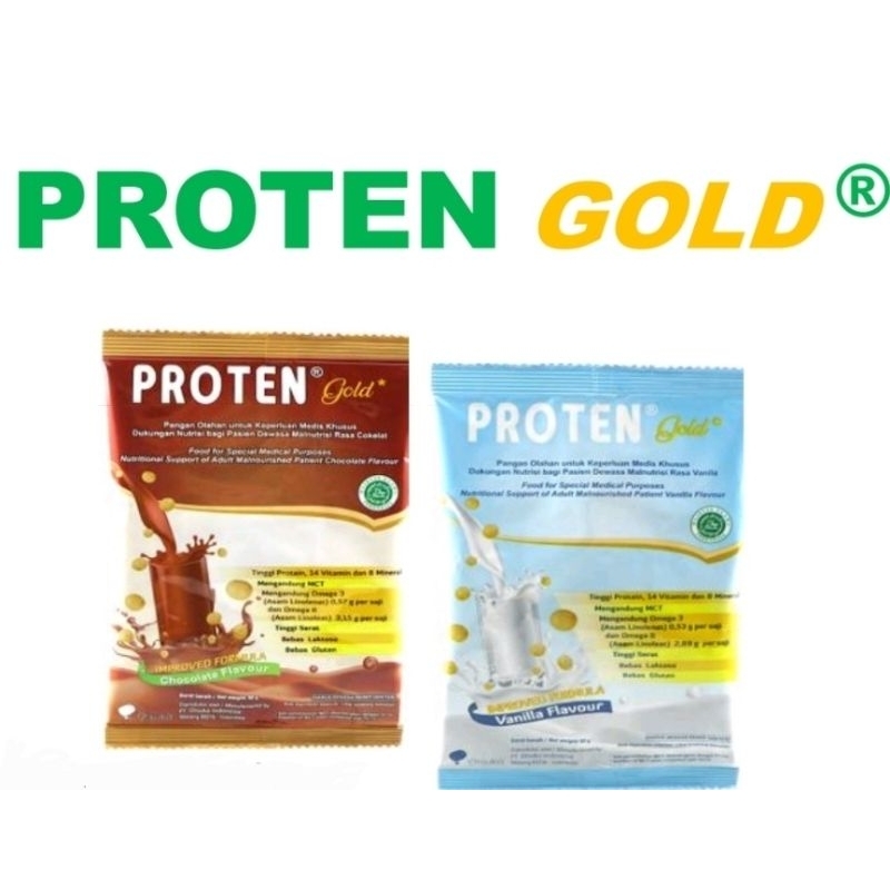 Susu Proten Gold Vanilla