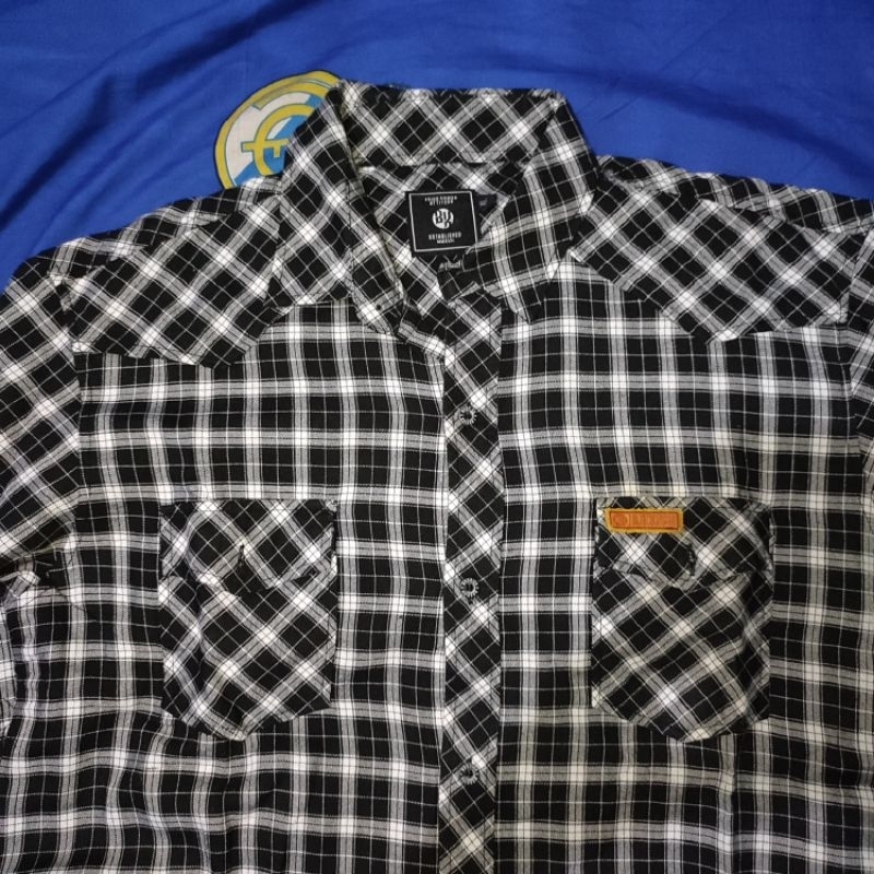 KEMEJA PANJANG FLANNEL BEKAS/SECOND