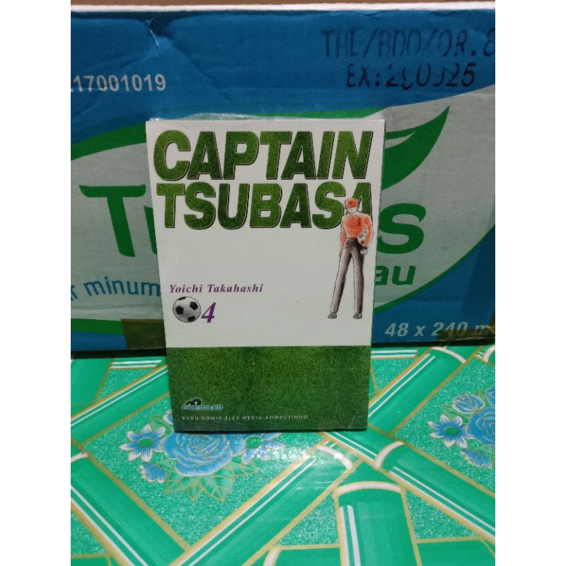Komik captain Tsubasa premium 4 segel / komik captain Tsubasa premium vol 4 segel