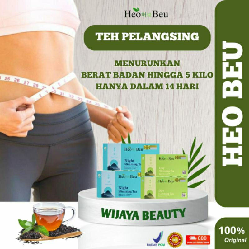 

Heo Beu Original Slimming Tea Teh Pelangsing Herbal Penurun Berat Badan Alami Minuman Diet BPOM Tanpa Efek Samping