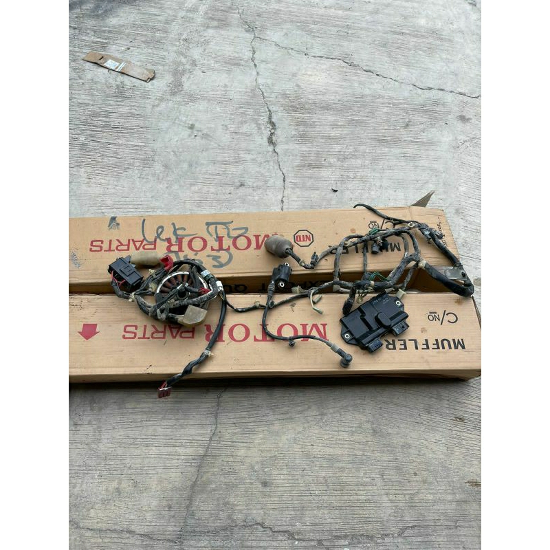 Acg stater beat fi k25g-601 non iss kabel body wireles fullset pengapian kelistrikan ecu beat fi k25