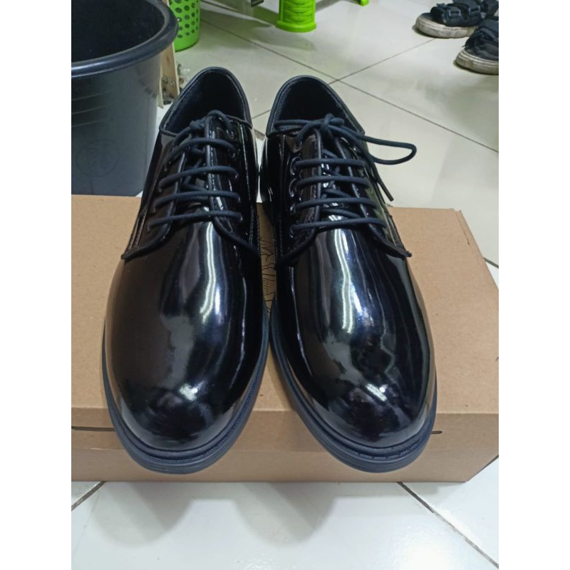 SEPATU PDH TNI AU ORIGINAL JATAH PEMBAGIAN - SEPATU DINAS HARIAN TNI AU JATAH