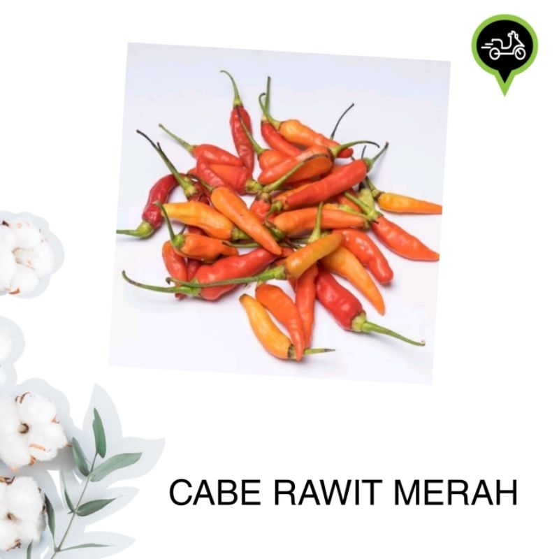 Cabe rawit merah / cabe rawit hijau