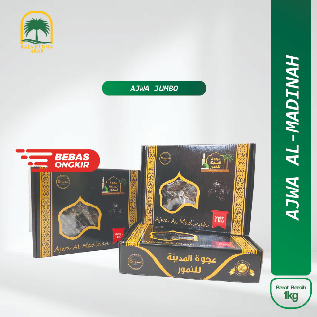 

Kurma Ajwa Al-Madinah 1kg Promo