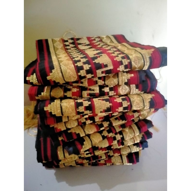 

15 pcs selendang tapis Abung bordir