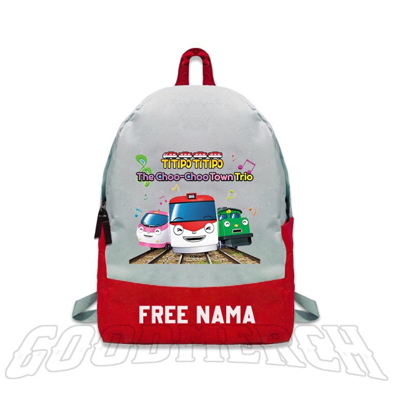 TAS RANSEL BACKPACK ANAK TITIPO TITIPO KERETA API