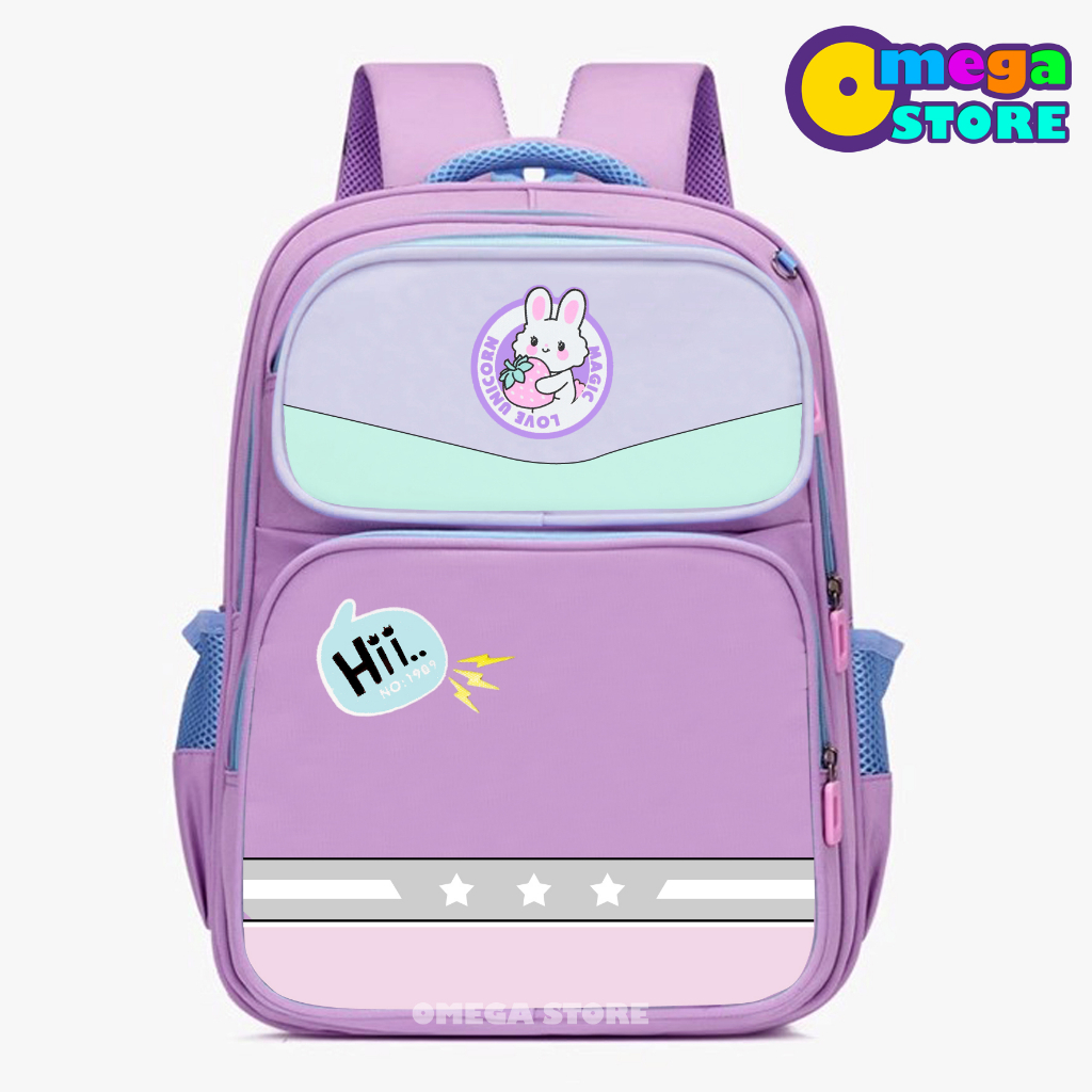 [O&amp;S] Tas Ransel Anak Sekolah Tas Punggung Unisex Backpack Model Terbaru - OS1021